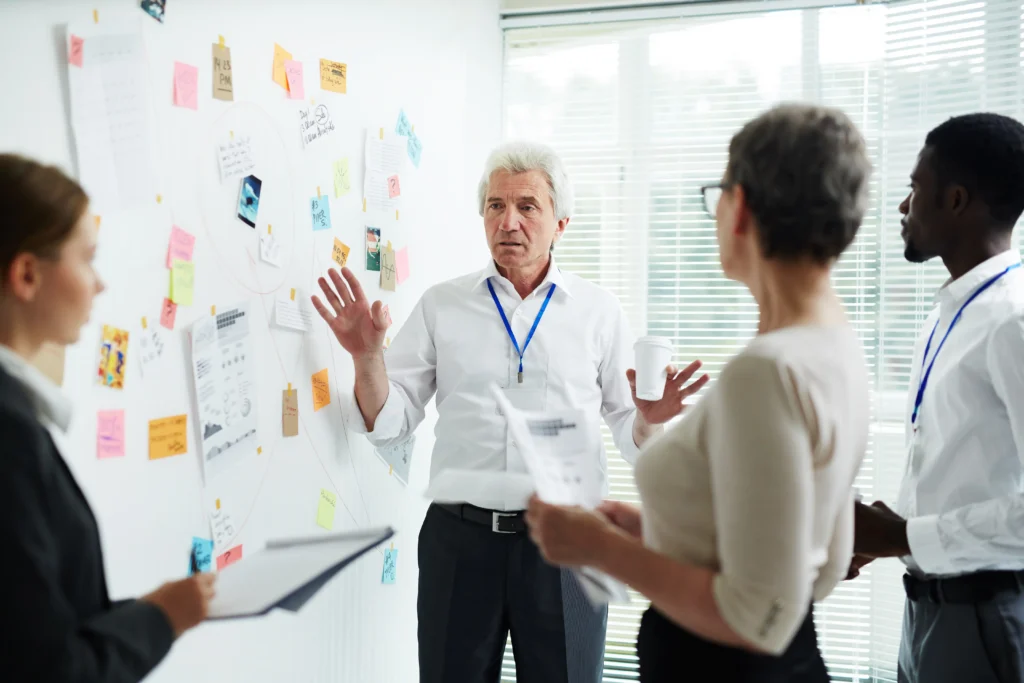 detectives making assumptions working meeting 1 They have a strategy problem.